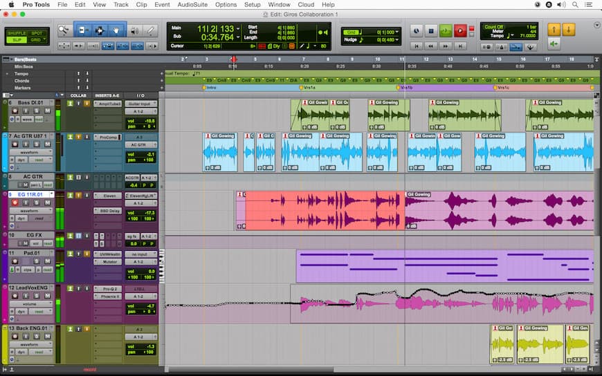 Pro Tools Template